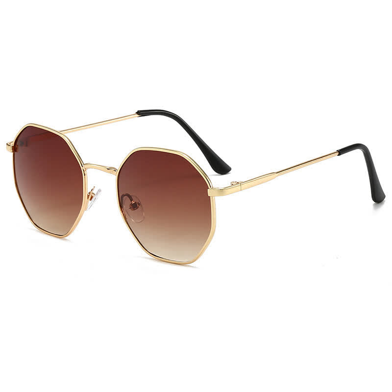 Spykay™ SG60977 Hipster Geometric Frame Metal Retro Sunglasses