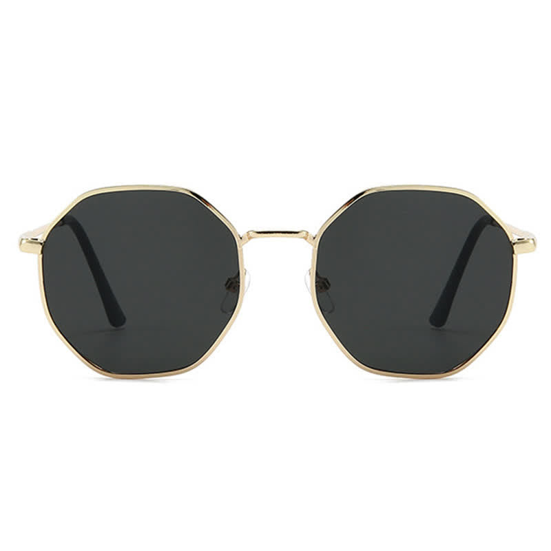 Spykay™ SG60977 Hipster Geometric Frame Metal Retro Sunglasses
