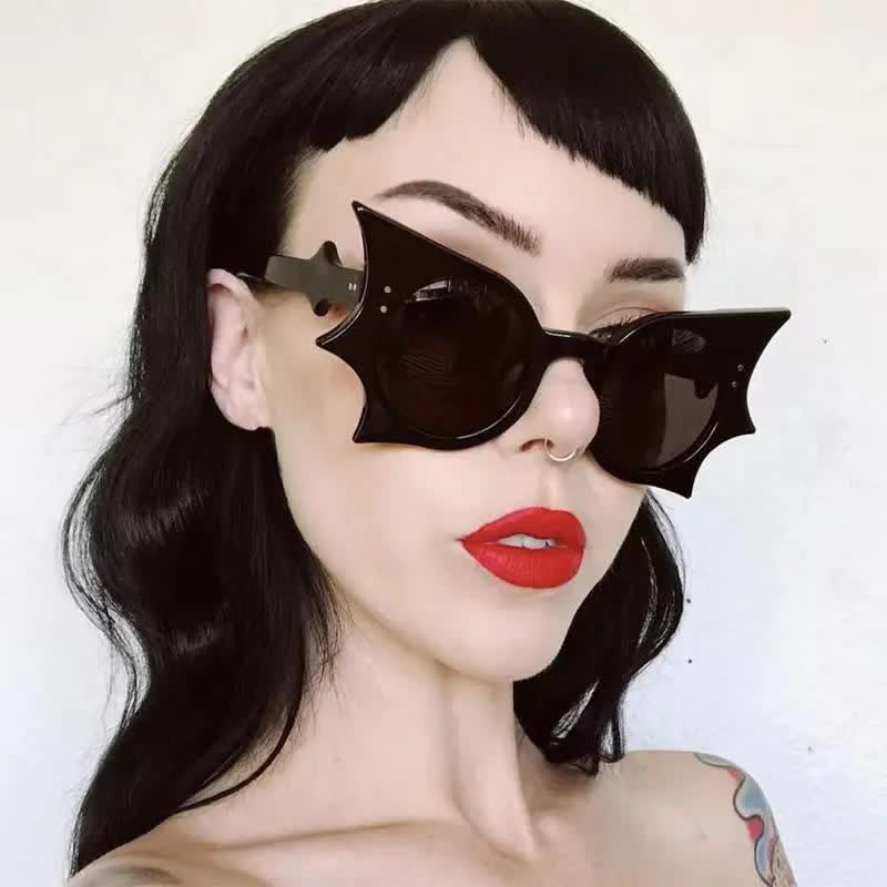 Spykay™ SG60985 Halloween Funny Oversized Batwing Shape Sunglasses