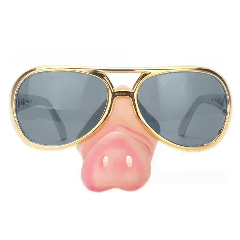 Spykay™ EG26829 Halloween Funny Disguise Glasses with Funny Nose with Eyebrows and Mustache