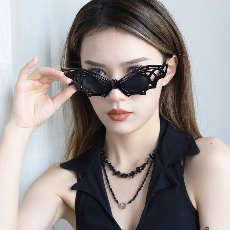 Spykay™ SG60989 Halloween Spider Bat Pumpkin Skull Bloodshot Sunglasses for Women Men