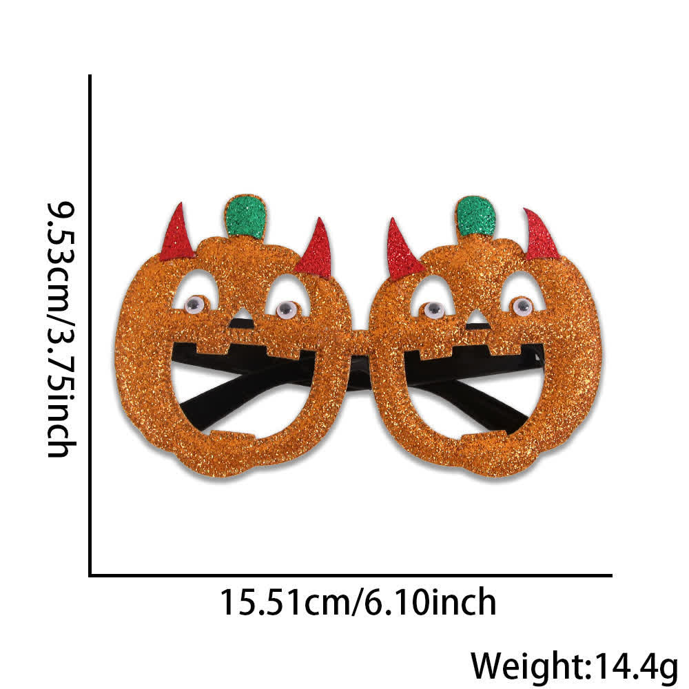 Spykay™ EG26830 Halloween Spooky Bat Pumpkin Skull Glasses for Adult Children