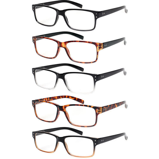 Spykay™ EG26837 Simple Classic Rectangle Frame Anti-blue Light Glasses