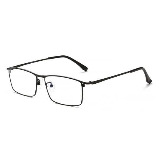 Spykay™ EG26841 Simple Titanium Rectangle Frame Anti-blue Light Glasses