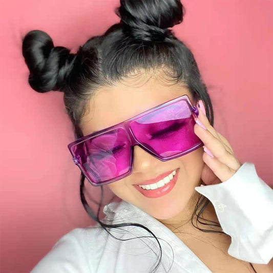 Spykay™ SG60998 Square Oversized Frame Fashion Sunglasses
