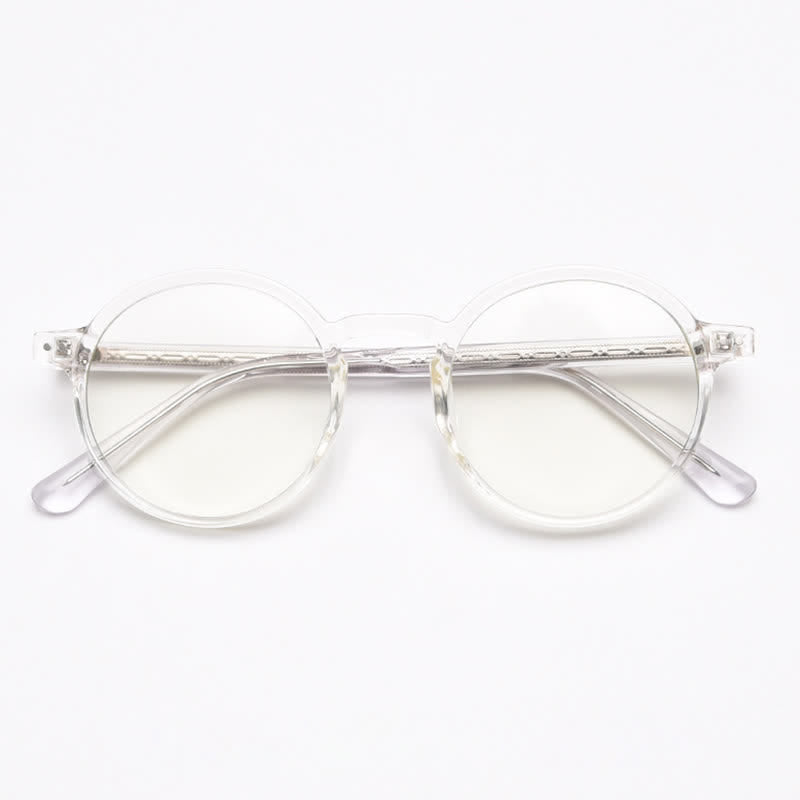 Spykay™ EG26870 Unisex Retro Simple Round Frame Anti-blue Light Glasses