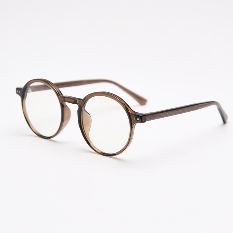 Spykay™ EG26870 Unisex Retro Simple Round Frame Anti-blue Light Glasses