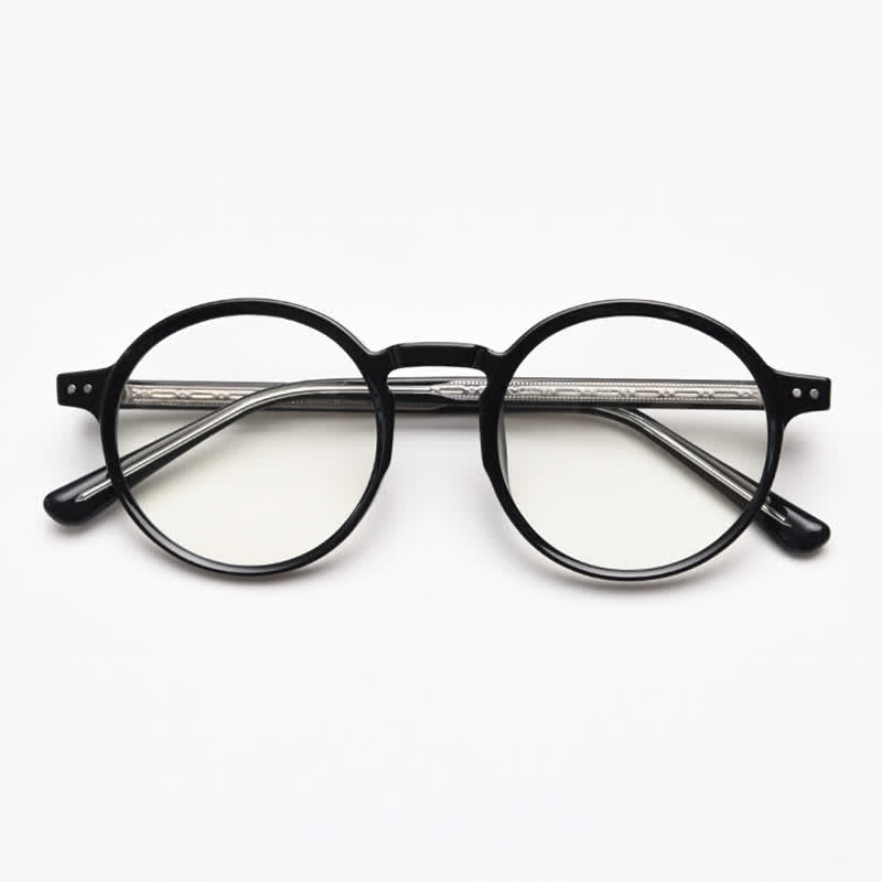 Spykay™ EG26870 Unisex Retro Simple Round Frame Anti-blue Light Glasses
