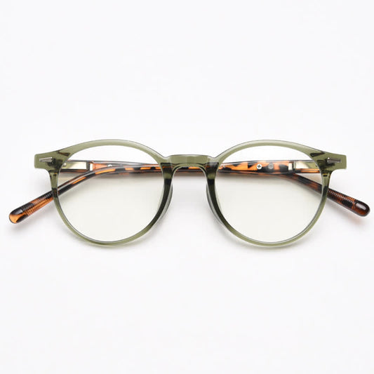 Spykay™ EG26869 Simple Round Frame Anti-blue Light Classic Glasses