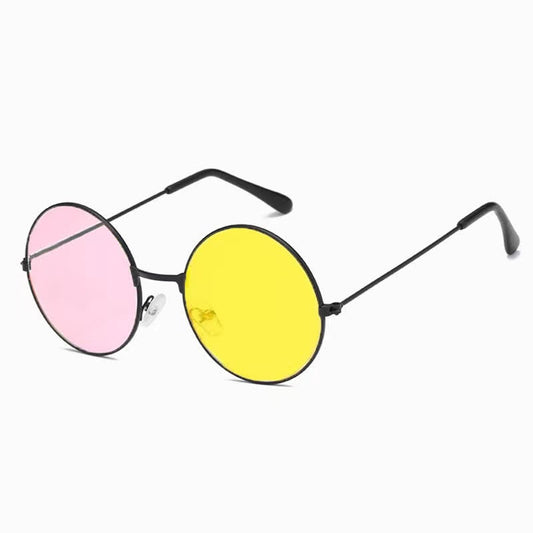 Spykay™ SG61008 Retro Round Frame Metal Sunglasses for Women Men