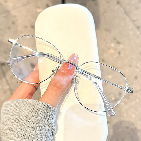 Spykay™ EG26890 Lightweight Round Frame Anti-blue Light Glasses