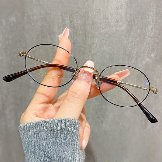 Spykay™ EG26892 Lightweight Oval Frame Anti-blue Light Glasses