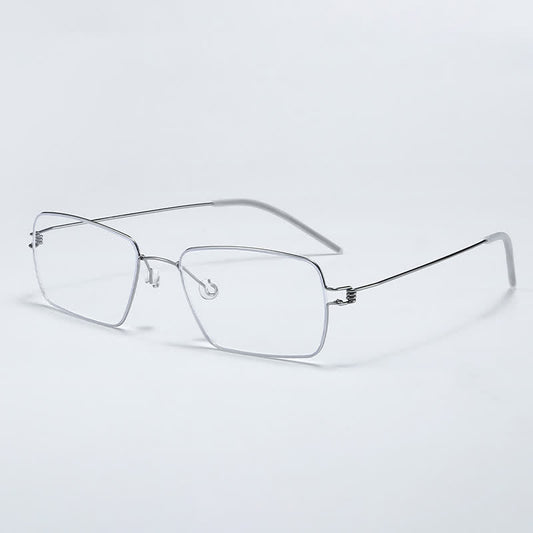 Spykay™ EG26905 Retro Simple Rectangle Frame Anti-blue Light Hipster Glasses