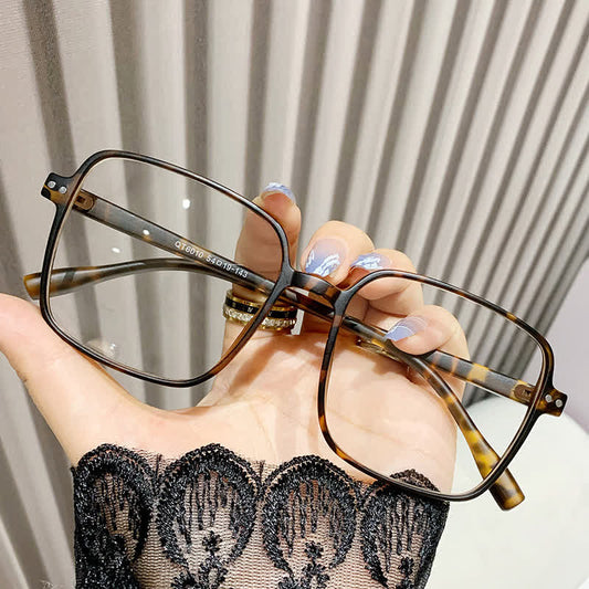 Spykay™ EG26910 Simple Classic Oversized Square Frame Anti-blue Light Glasses