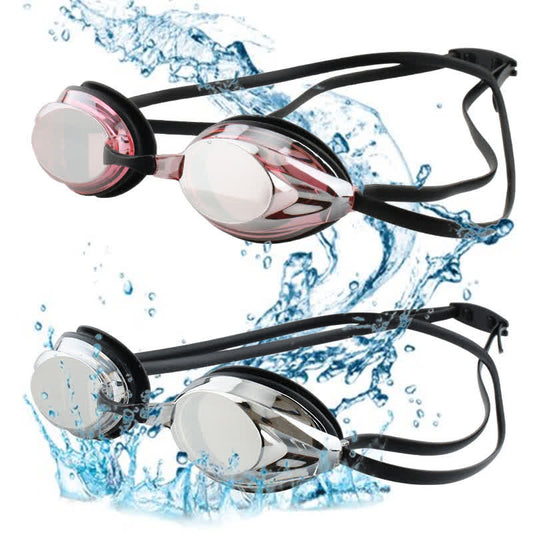 Spykay™ SG61022 Unisex-Adult Mirrored Swimming Goggles with Case