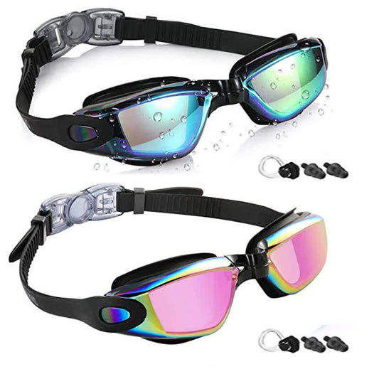 Spykay™ SG61021 Swimming Goggles No Leaking Full Protection Adult Men Women Youth with Earplugs,Nose clip and Case