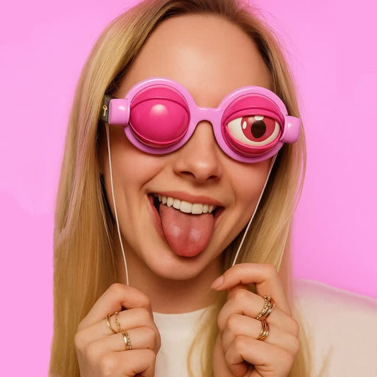 Spykay™ EG26928 Adults&Kids Funny Prank Googly Eyes Glasses Accessories for Halloween&Party