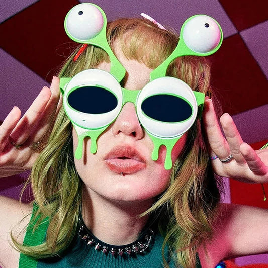 Spykay™ SG61029 Adults&Kids Funny Alien Slug Shaped Sunglasses Accessories for Halloween&Party