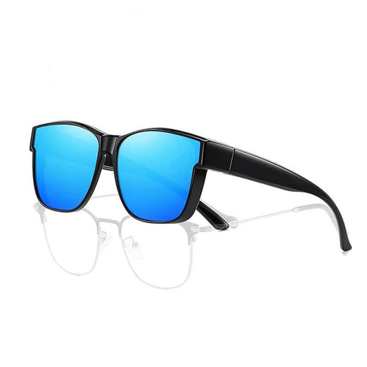 Spykay™ SG61038 Fit Over Glasses Square Frame Polarized Sunglasses