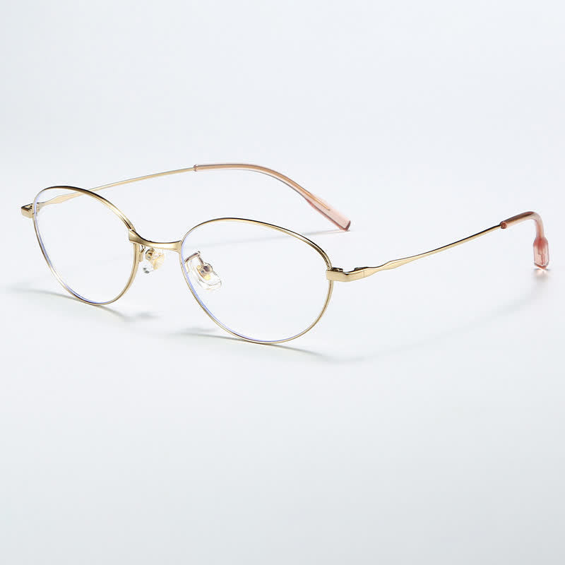 Spykay™ EG26709 Cat-Eye Titanium Frame Hipster Anti-blue Light Glasses