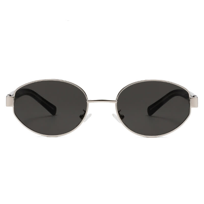 Spykay™ SG60768 Unisex Oval Frame Retro Sunglasses with Nylon Lense