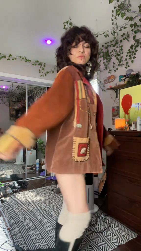 Patchwork Print Jacket