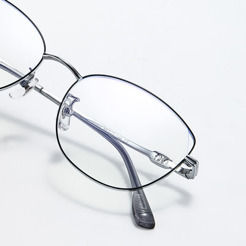 Spykay™ EG26802 Lightweight Cat-Eye Titanium Frame Anti-blue Light Glasses