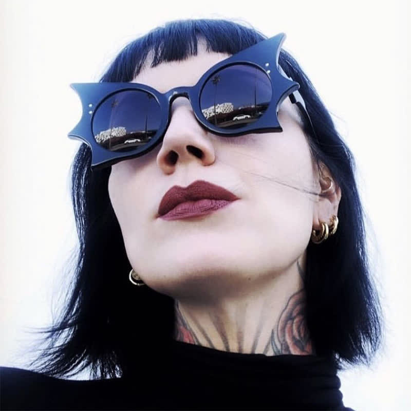 Spykay™ SG60985 Halloween Funny Oversized Batwing Shape Sunglasses