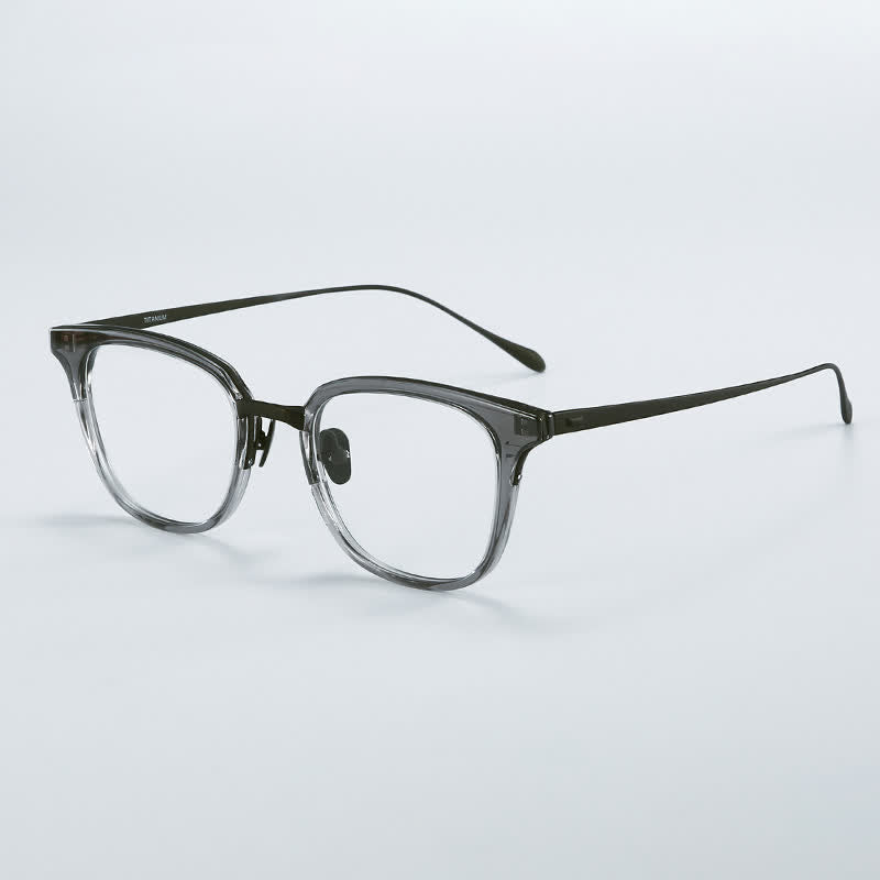 Spykay™ EG26727 Square Titanium Frame Anti-blue Light Glasses For Men