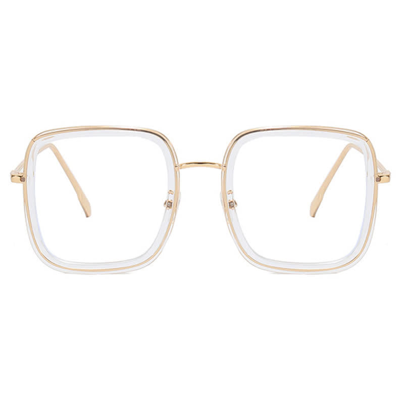 Spykay™ EG26796 Oversized Square Frame Anti-blue Light Classic Glasses