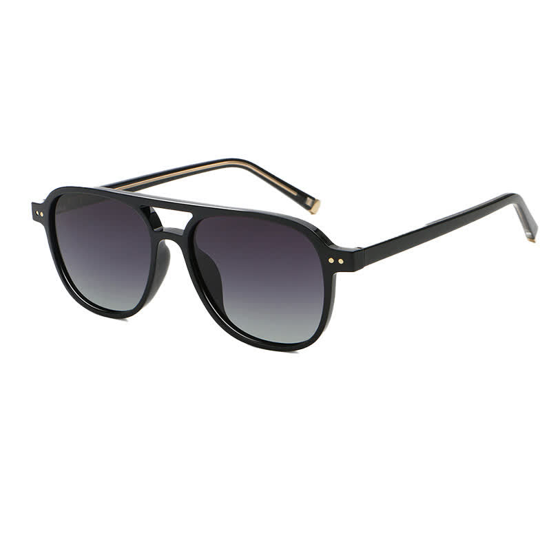 Spykay™ SG60736 Double Bridges Polarized Aviator Sunglasses