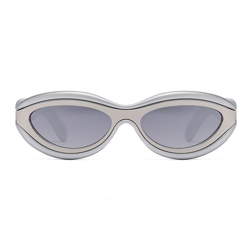 Spykay™ SG60734 Leopard Print Cat Eye Frame Retro Sunglasses