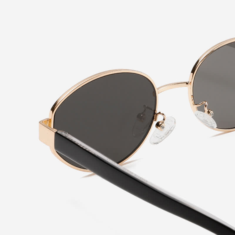 Spykay™ SG60768 Unisex Oval Frame Retro Sunglasses with Nylon Lense