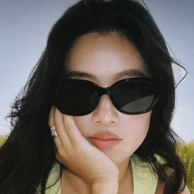 Spykay™ SG60812 Cat-Eye Thick Temples Hipster Sunglasses