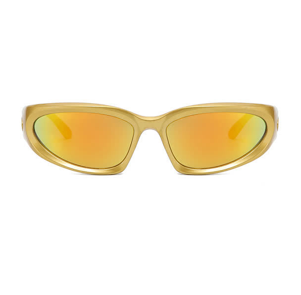 Spykay™ SG60712 Y2K Punk Oval Frame Sunglasses