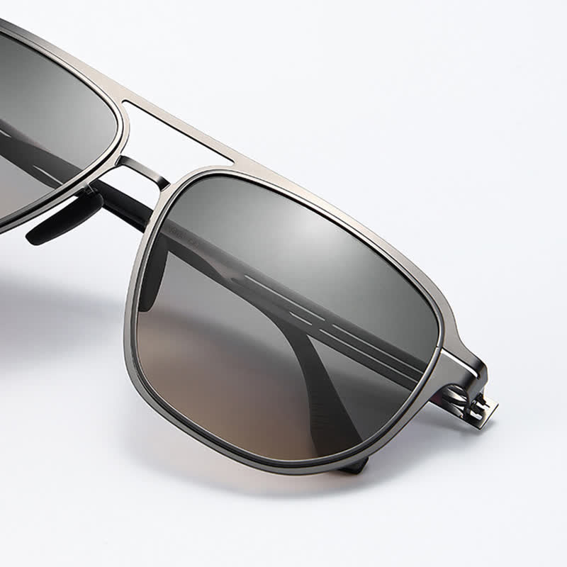 Spykay™ SG60939 Double Bridges Polarized Lightweight Aviator Sunglasses for Driving