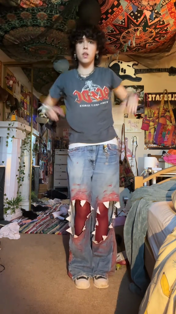 Unique Distressed Jeans