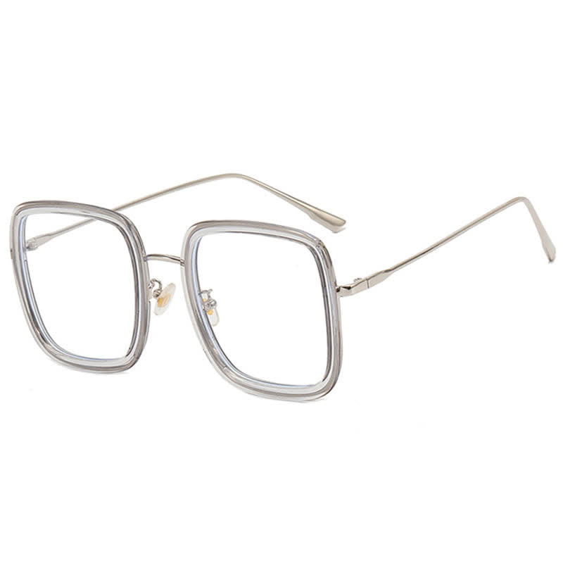 Spykay™ EG26796 Oversized Square Frame Anti-blue Light Classic Glasses