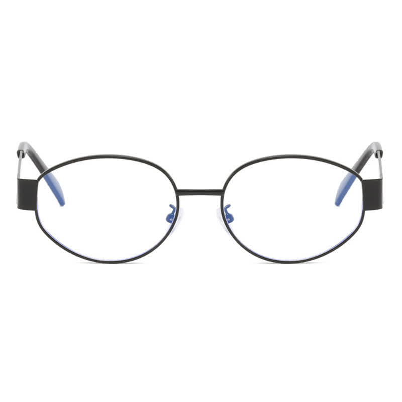 Spykay™ EG26675 Oval Frames Metal Temples Retro-Vinatge Eyeglasses