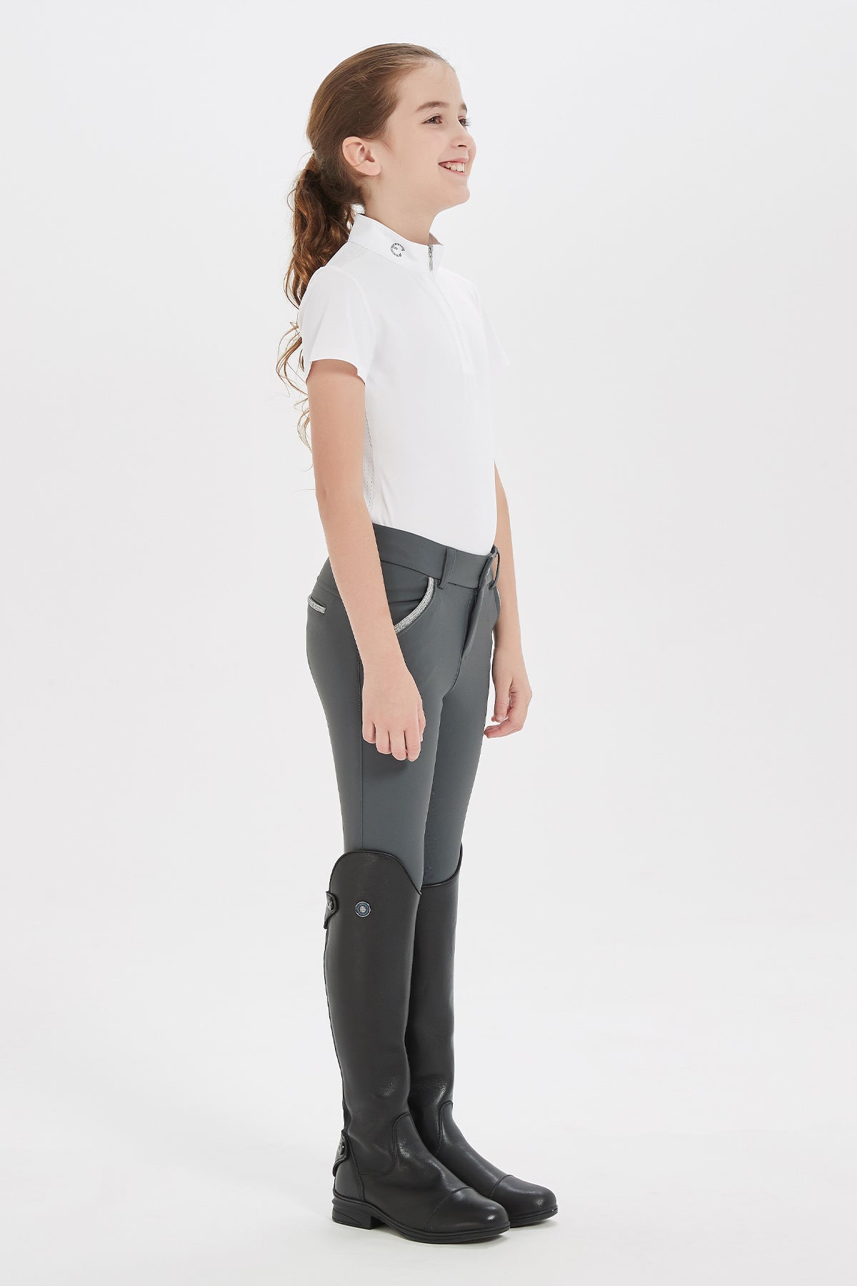 Kids' Unisex Mesh Laminated Breeches