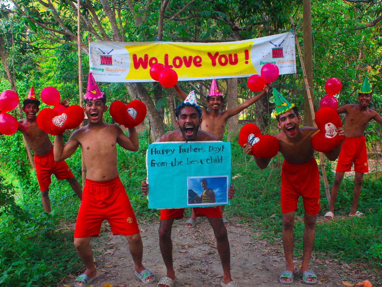 Father's Day greetings video from Bangladesh