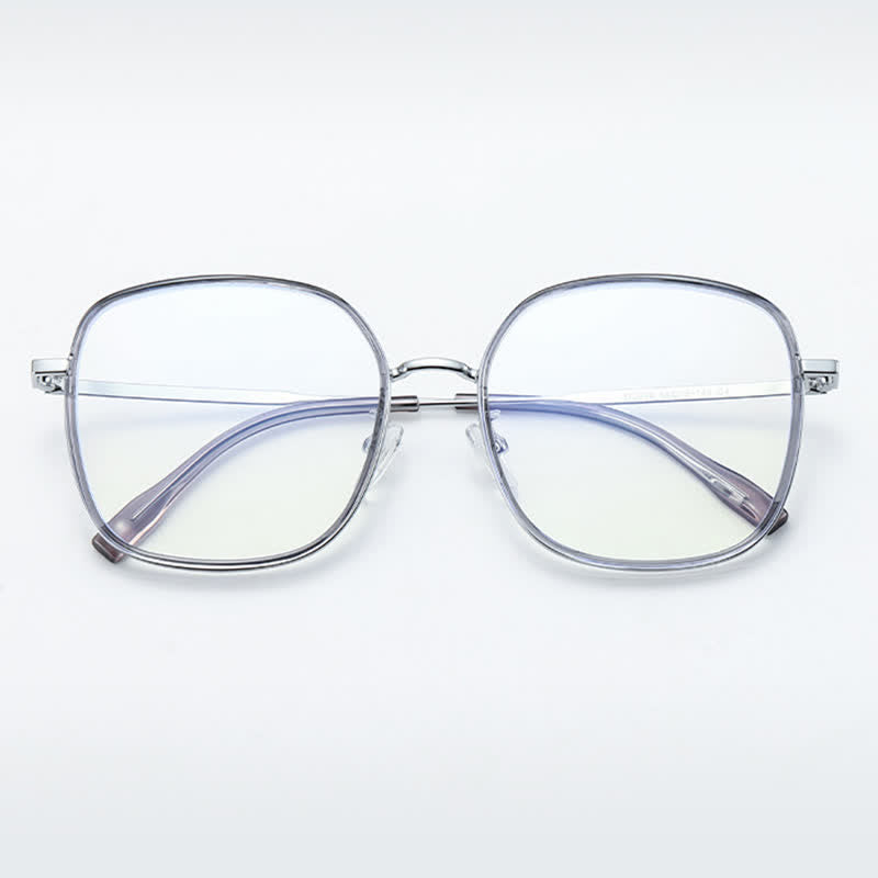 Spykay™ EG26821 Simple Oversized Square Frame Anti-blue Light Glasses