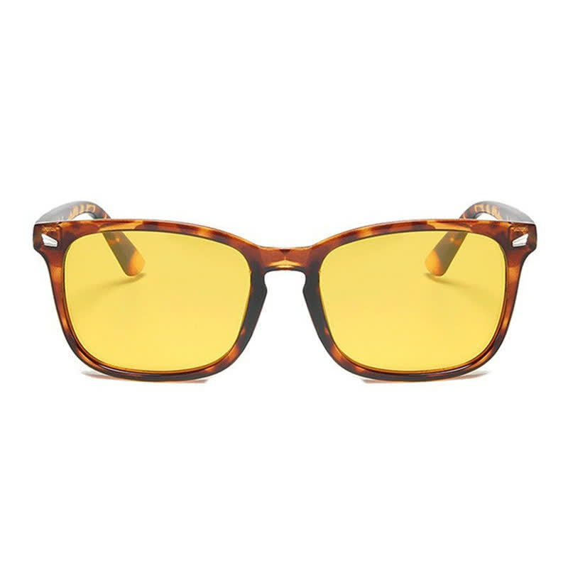 Spykay™ SG60973 Classic Lightweight Polarized Simple Square Frame Sunglasses