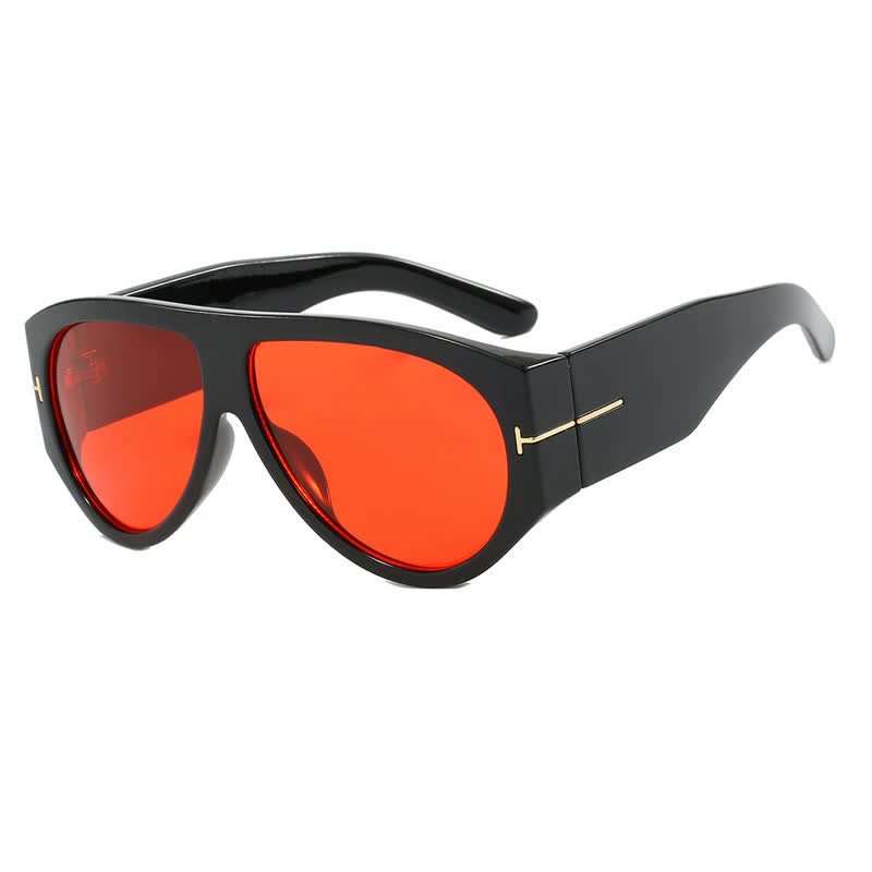 Spykay™ SG60664 'T' Design Toad Frame Aviator Sunglasses