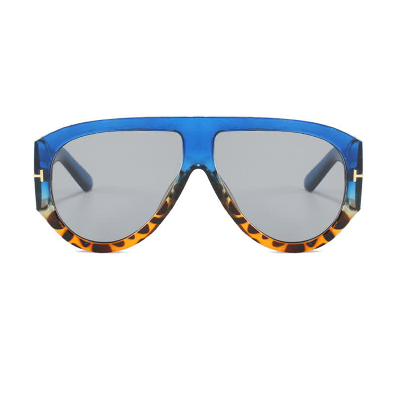 Spykay™ SG60664 'T' Design Toad Frame Aviator Sunglasses