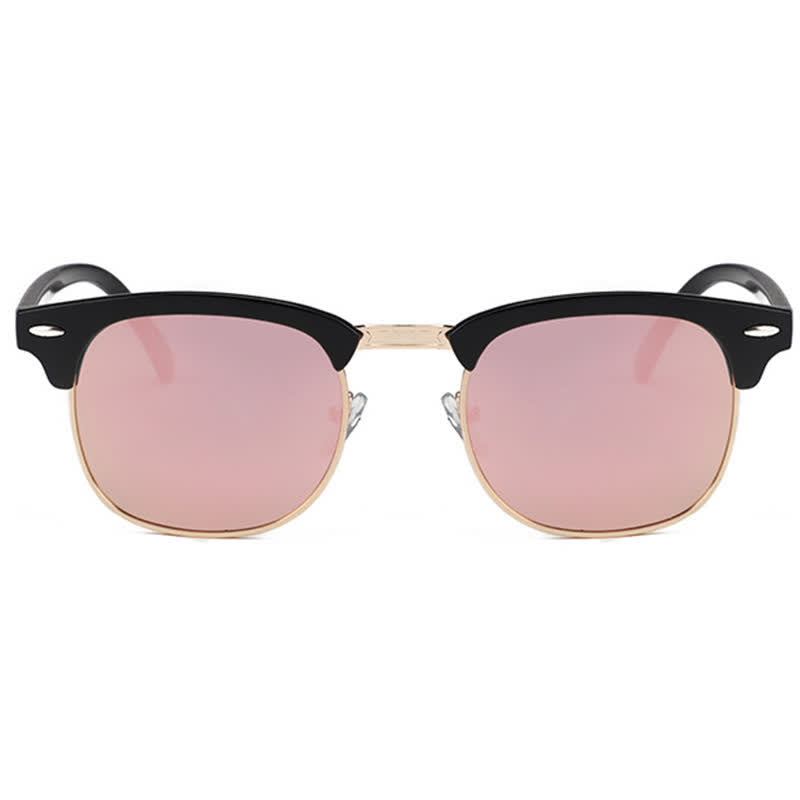 Spykay™ SG60929 Semi-Rimless Polarized Square Frame Browline Sunglasses for Fishing&Driving