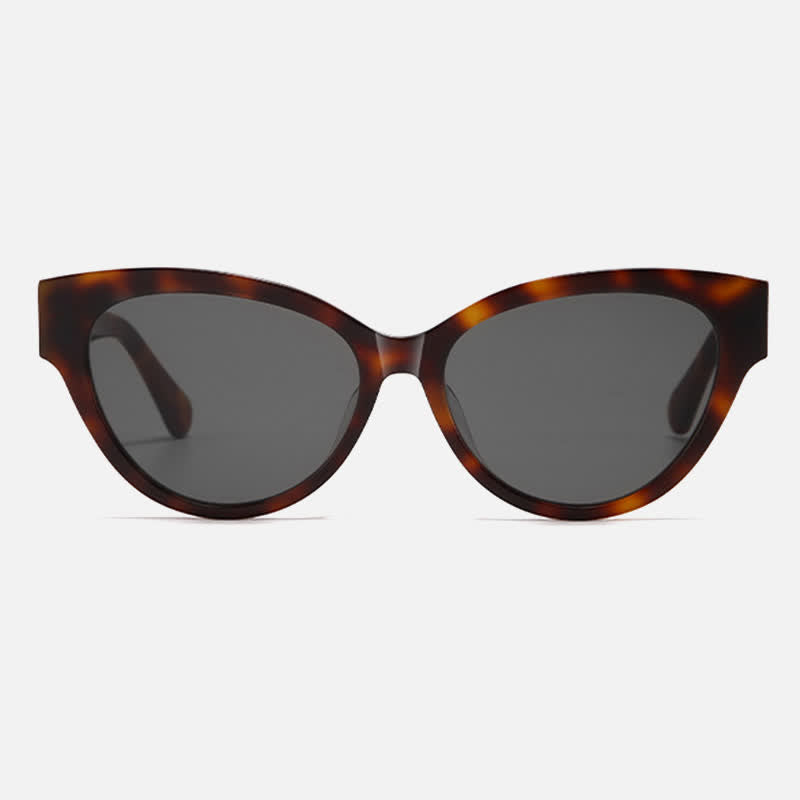 Spykay™ SG60822 Hipster Heart Temples Cat-Eye Polarized Sunglasses