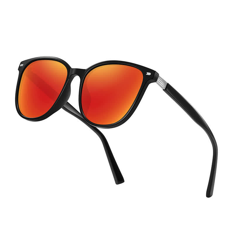 Spykay™ SG60913 Trendy Sports Polarized Oversized Sunglasses with Mirrored Lens