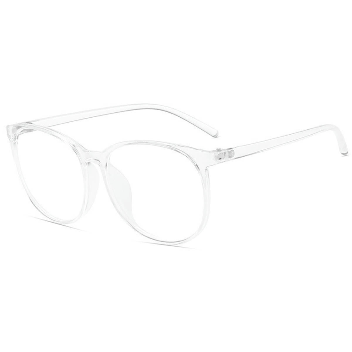 Spykay™ EG1016 Unisex Anti-Eyestrain Transparent Lens Glasses, For Computer, TV, Gaming, Smartphone Use