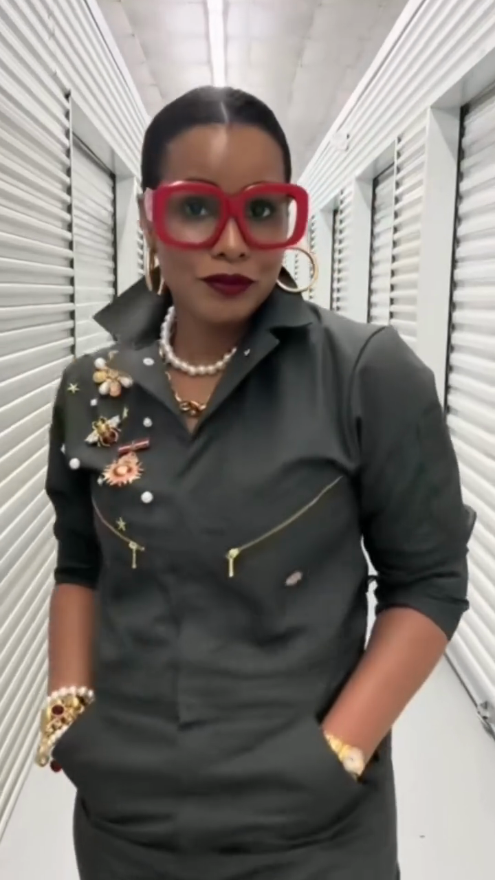 Olive Green Embellished Utility Jumpsuit